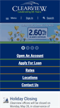 Mobile Screenshot of clearviewfcu.org